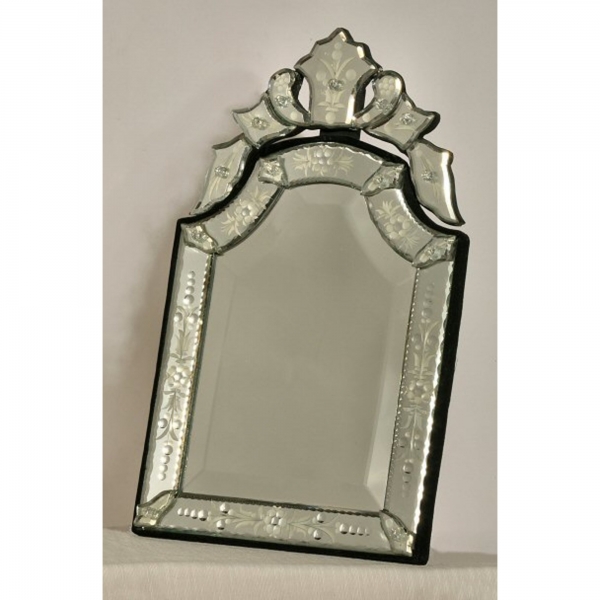 Venetian Table scalloped and arched Mirror