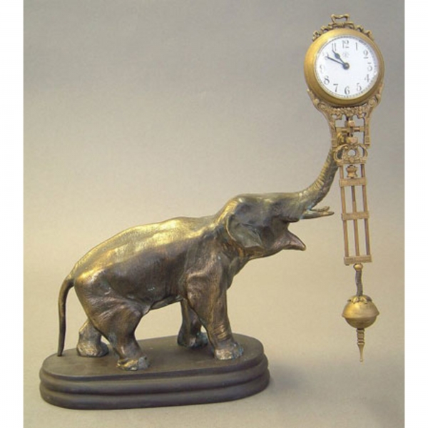 Mechanical Mystery Elephant Clock