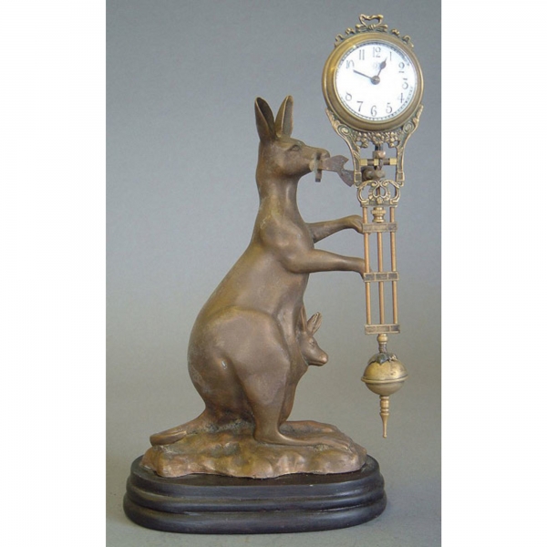 Mechanica Mystery Kangaroo & Joey Clock