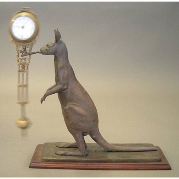 Mechanical Mystery Kangaroo Clock