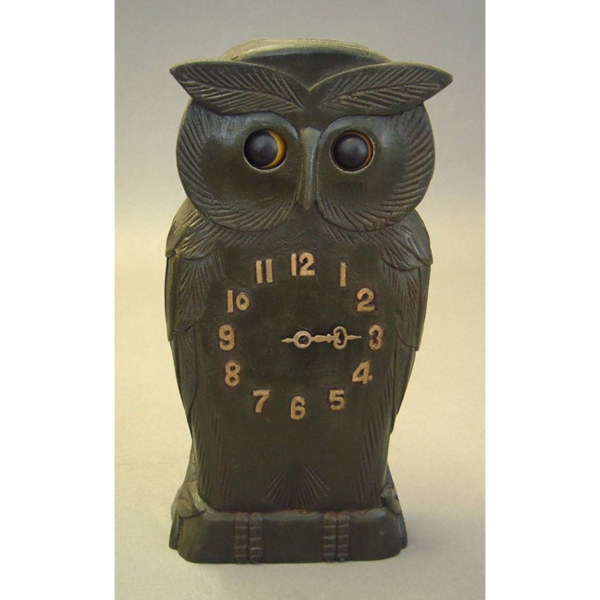Mechanical Moving Eye Owl Clock 