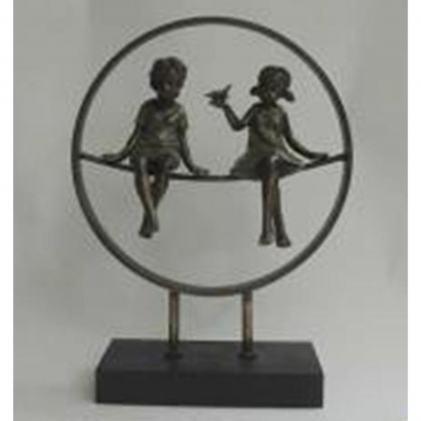 14''  boy and girl decoration
