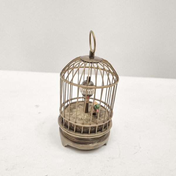 Mechanical Automation  Birdcage Clock, Small