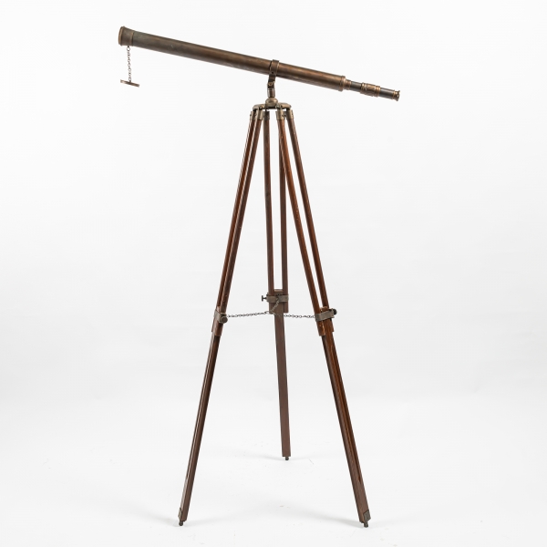 Antique Brass  Telescope with Tripod large 